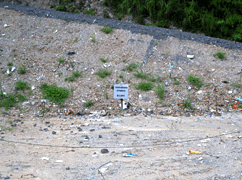 石綿含有廃棄物の埋立地